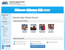 Tablet Screenshot of coloniahighschool.org